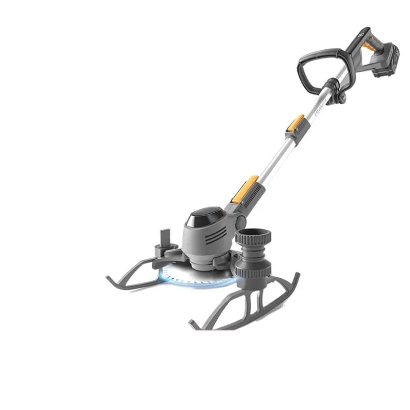 Electric lawn mower, garden household hand push rechargeable, multi-functional high-power  mower artifact