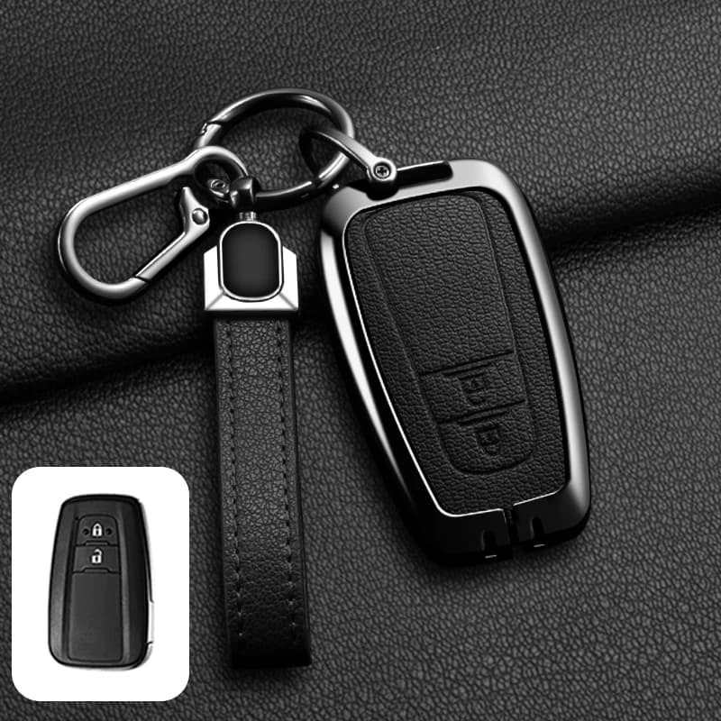 Car Smart Remote Key Case Cover For Toyota Prius Camry Corolla Avalon CHR RAV4 Land Cruiser Prado Silicone Car Accessories