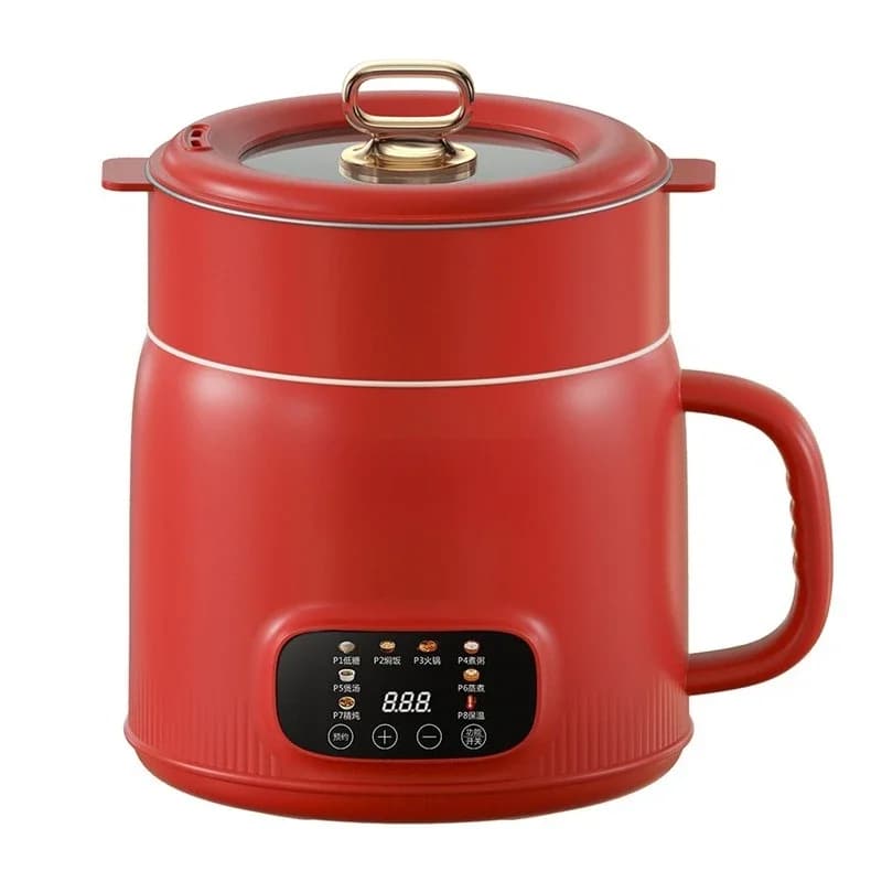 Rice cooker 2 liters dormitory office 2-3 people rice cooker ceramic glaze electric cooking pot small pot smart