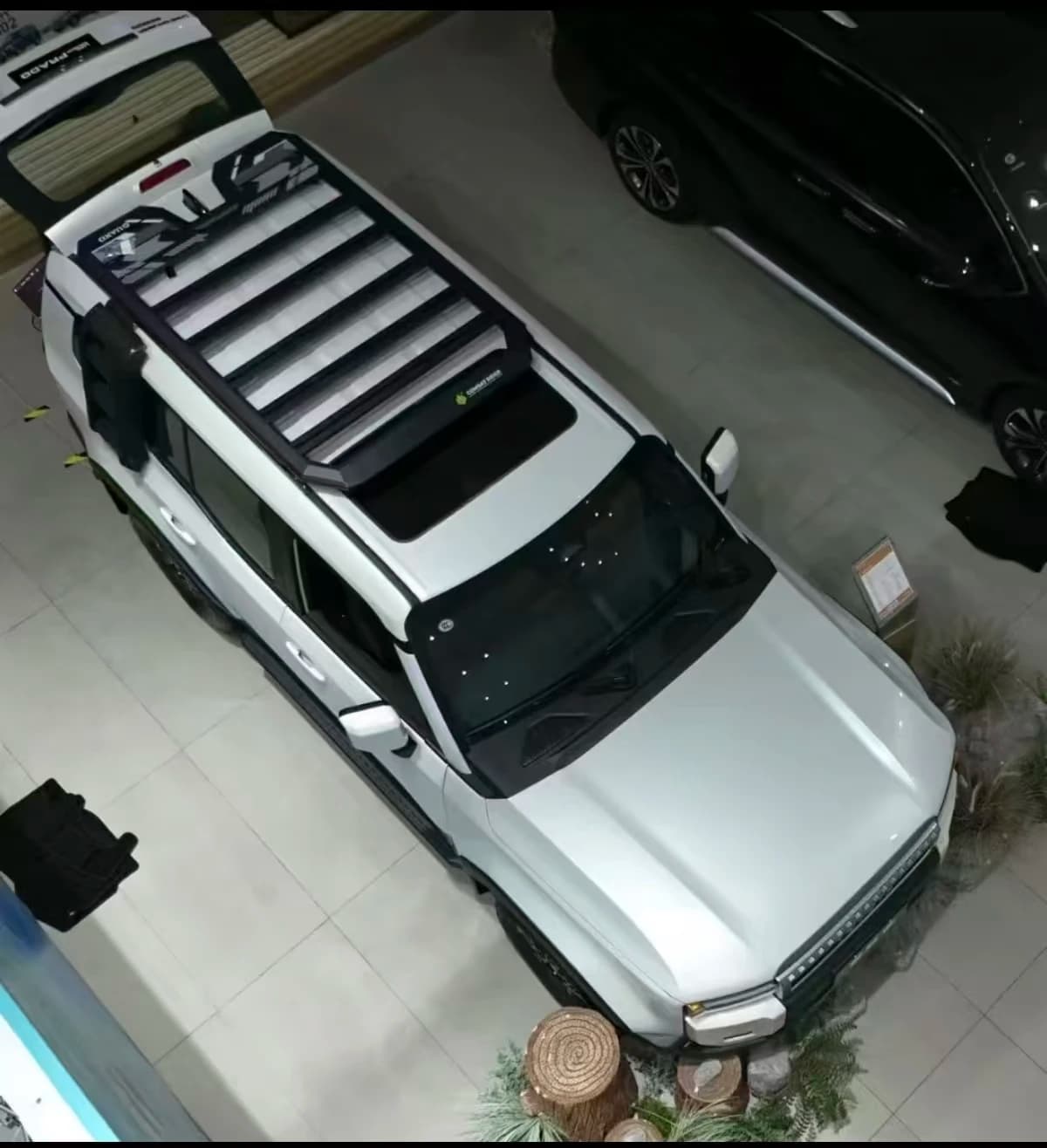 Aluminum Roof Rack For Toyota Prado Universal Fit Roof Rail for 2001-2026 Models Easy Assembly for Luggage Outdoor Gear