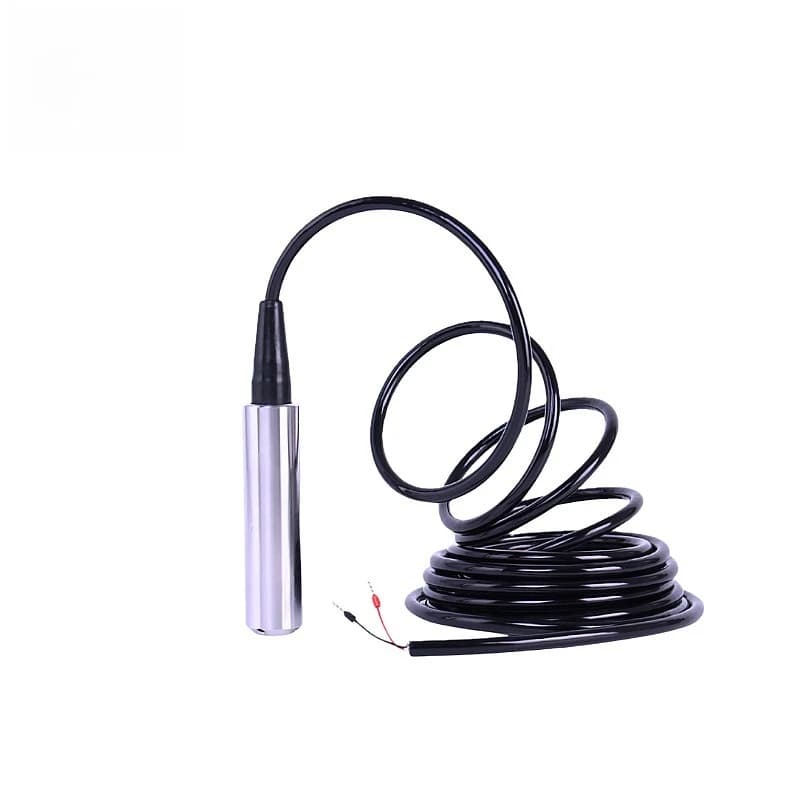 Digital Submersible Water Level Sensor, RS485 IIC 0.5% F.S 0‑200m Gauge‑Pressure IP68 Liquid‑Level Transducer