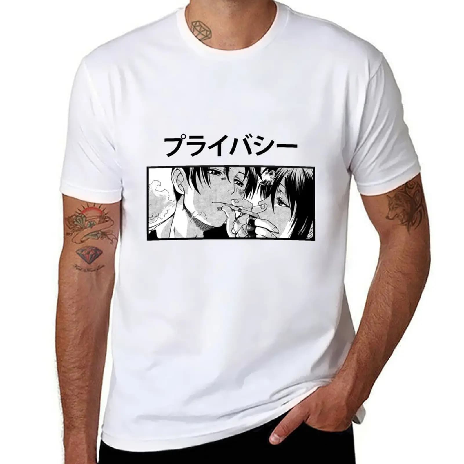 BLACK LAGOON LOVE T-Shirt man t shirt summer man t shirts for men T-Shirt