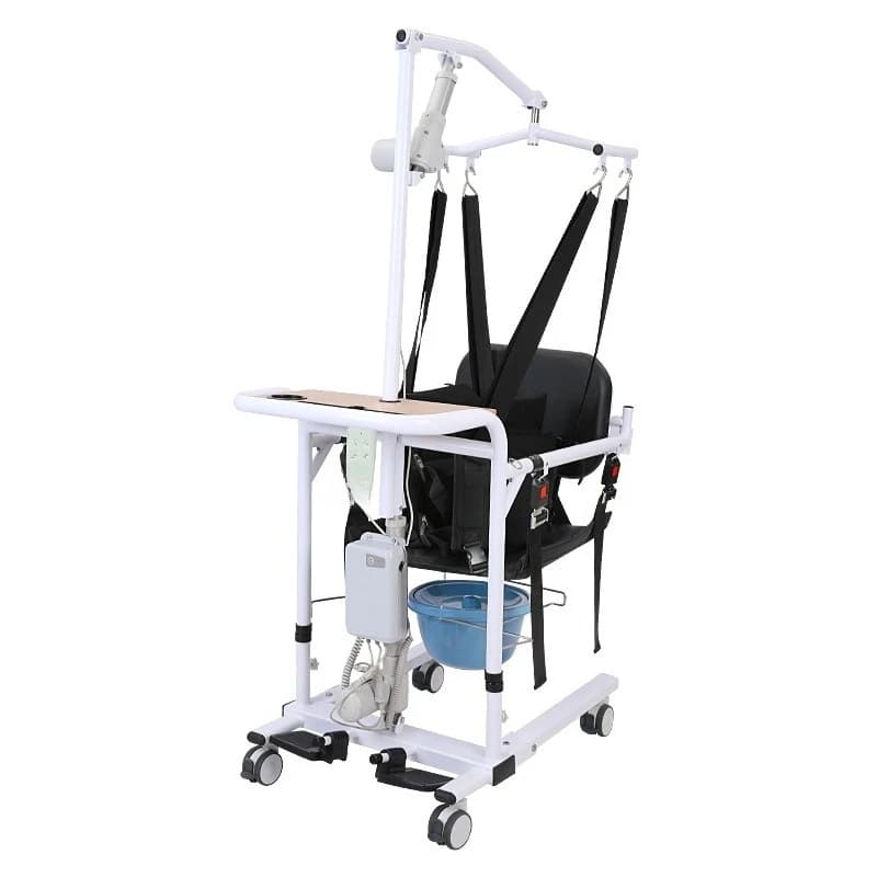 Elderly Electric Lift Disabled Care Portable Toilet Multifunctional Lift Bed Patient Toilet Chair
