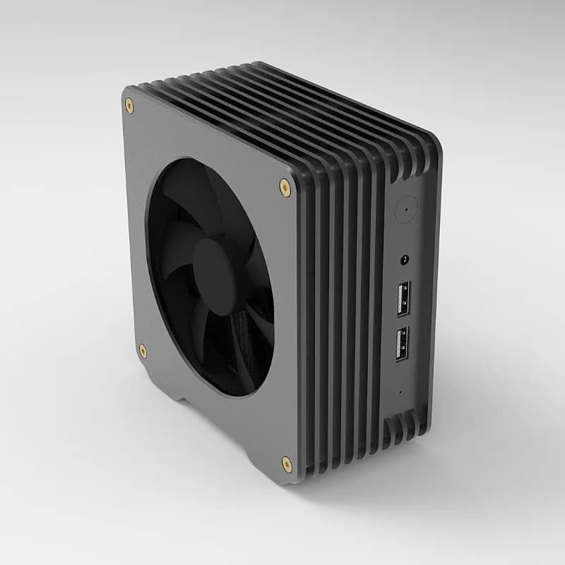 Suitable for CNC anodizing of NUC810112 heat dissipation chassis