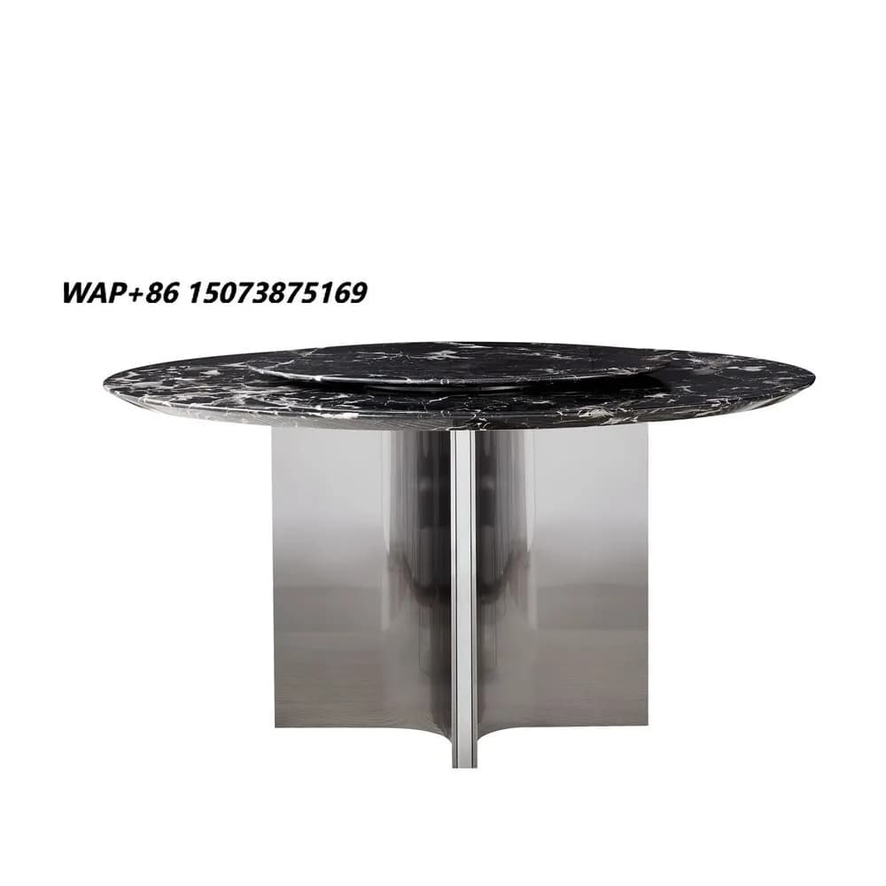 Wholesale Nordic Luxury Table Marble Table Rectangle Dinning Marble Dining Table