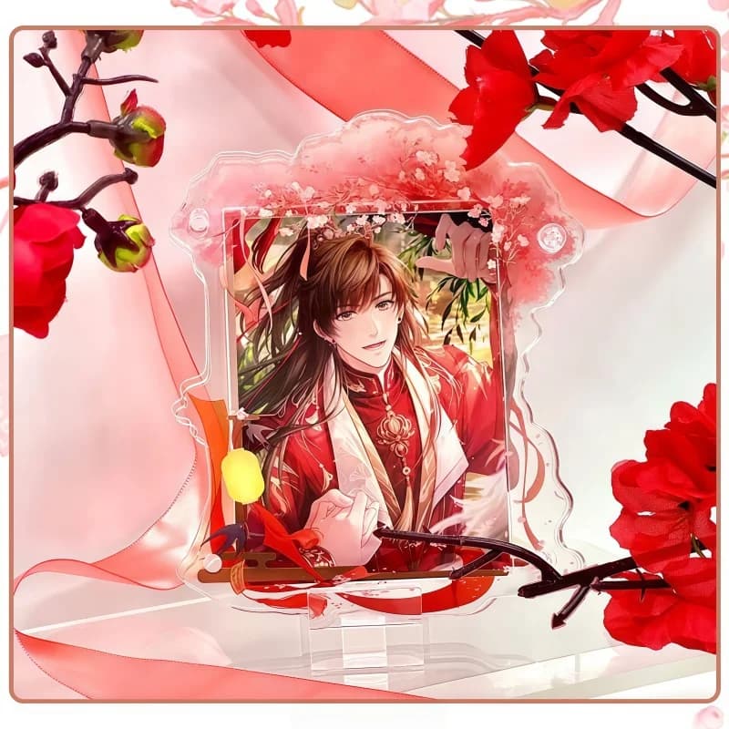 Wishing Tree 3/3.5 Inch Acrylic Photo Frame, Dreamy Card Display Stand, for Anime Kpop Collectibles Desk Decor & Shooting Prop