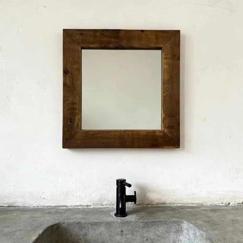 Bathroom Frame Decorative Mirrors Toilet Vintage Aesthetic Luxury Mirror Decor Wall Compact Espejos Para Pared Bedroom Stuff