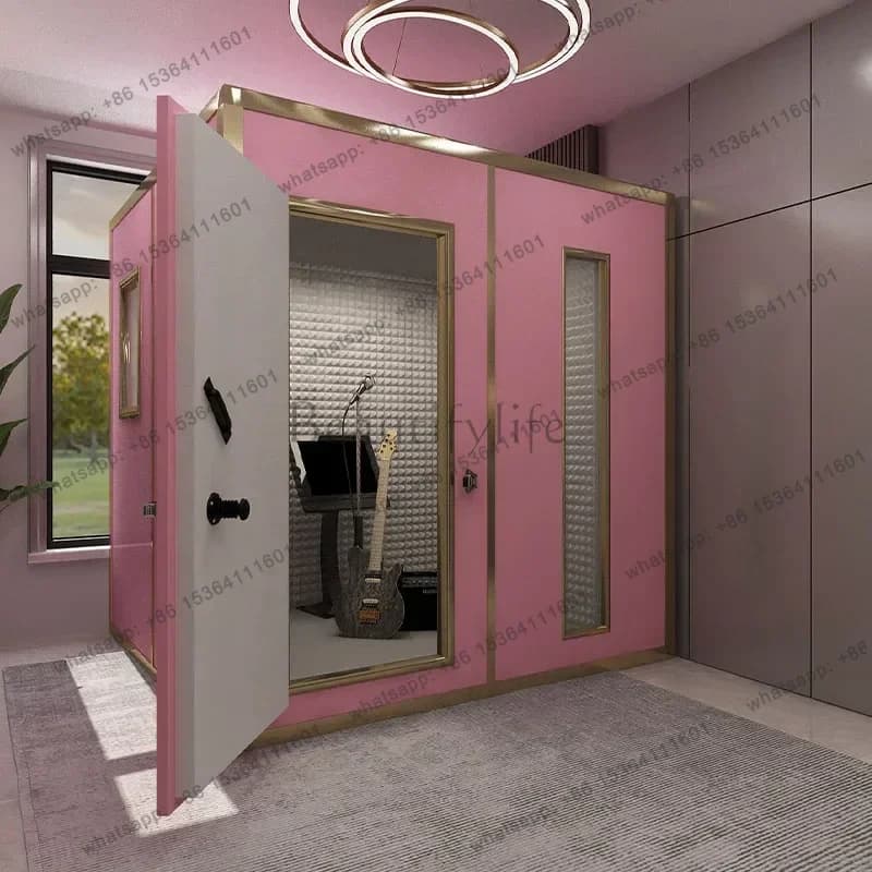 Soundproof room Home silent warehouse Assembly recording studio Live stream Piano family ktv  H