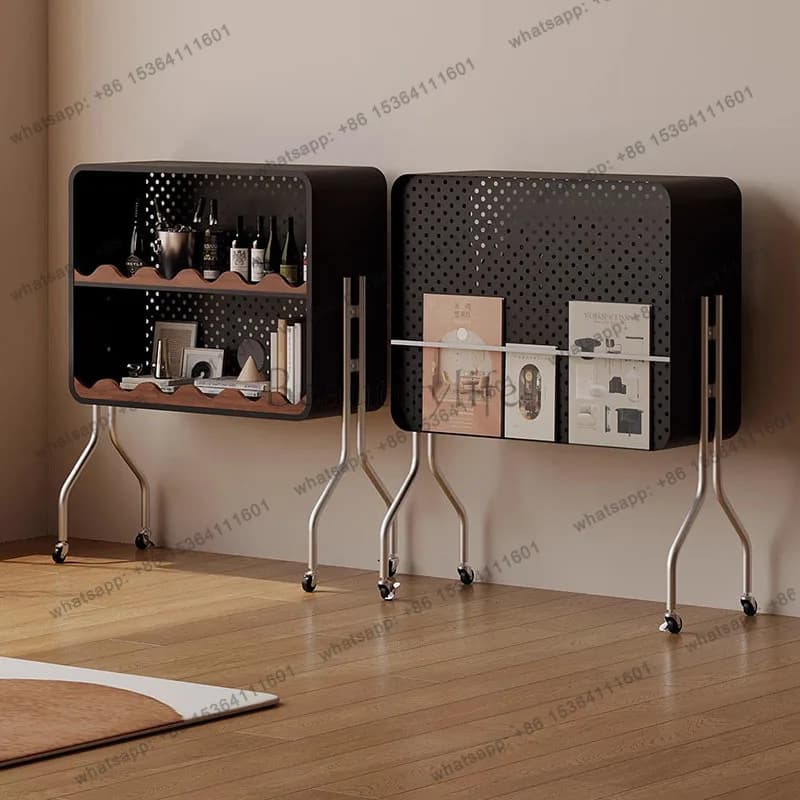 Mobile Metal Living Room Cabinets Vanity Organizer Librero Sideboards Living Room Cabinets Luxury Pantry Gabinete Home Furniture