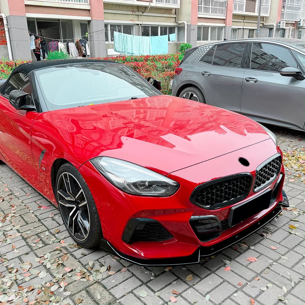 High Quality ABS Front Bumper Lip Front Shovel Spoiler Surround Modification Accessories For BMW Z4 G29 Convertible 2018+