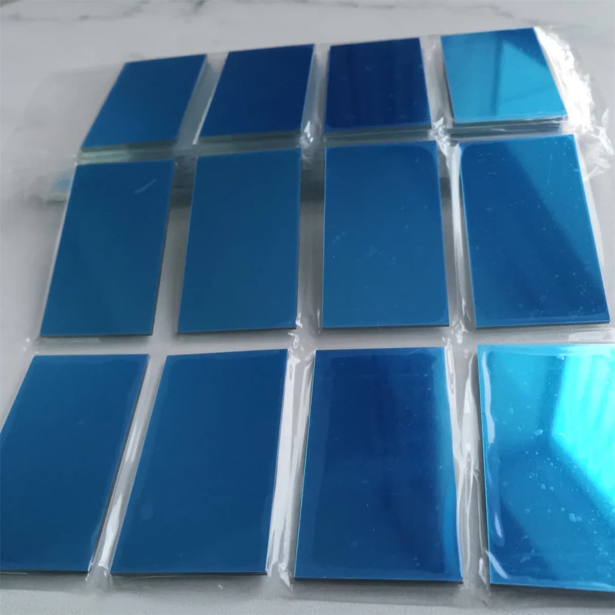 2Pcs Small Front Surface Mirror High Reflective Optical Mirror for Projector Scanner Precision Optical DIY Parts Customizable