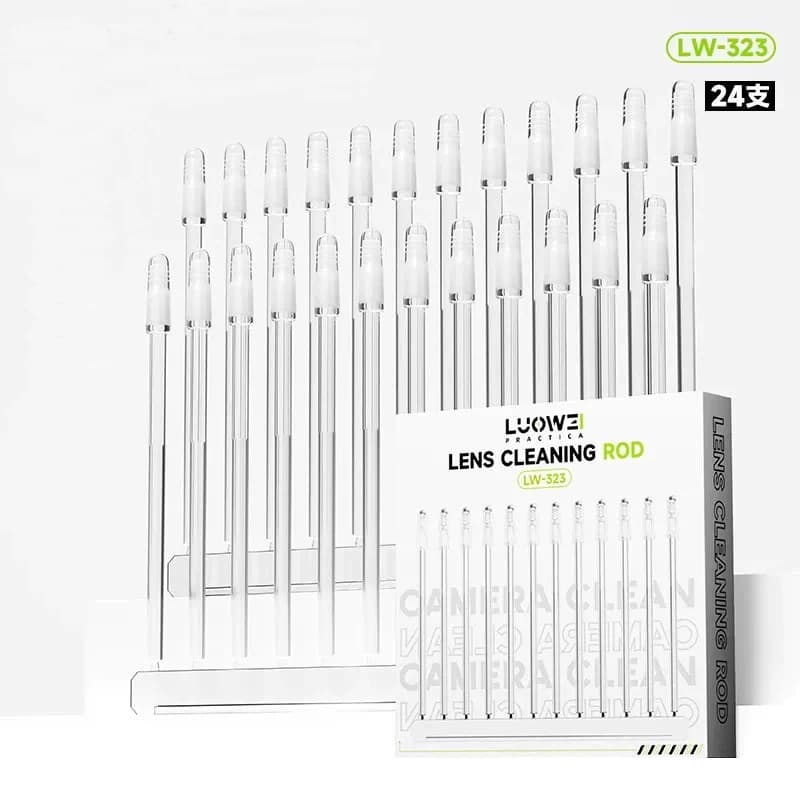 LW-323 lens cleaning rod, camera surface cleaning rod, wiping without leaving glue marks water washing and dust removal rod