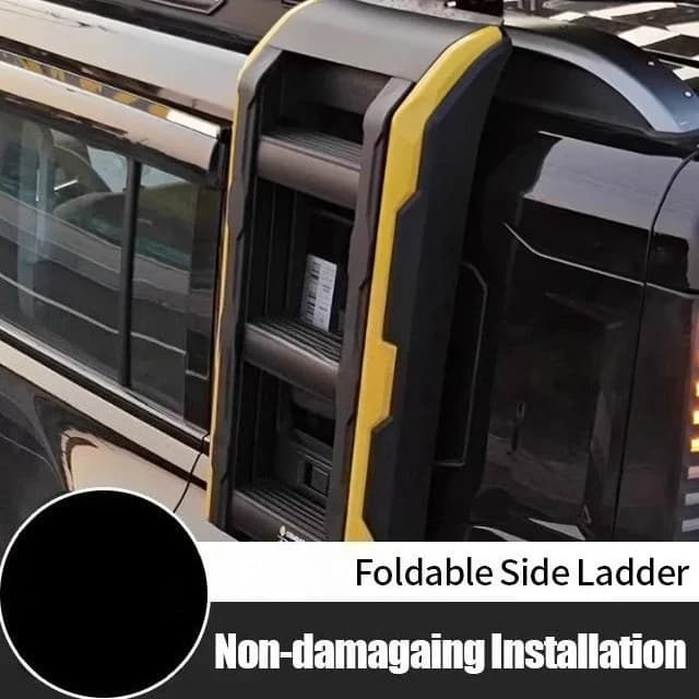 High Quality Aluminum Foldable Side Ladder With Locking Climbing Folding Explorer Ladder