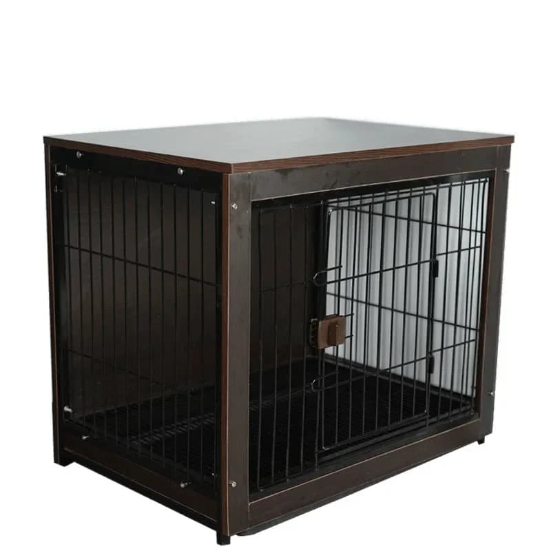 Wooden dog cages, indoor dog villas, small and medium-sized cat and dog houses