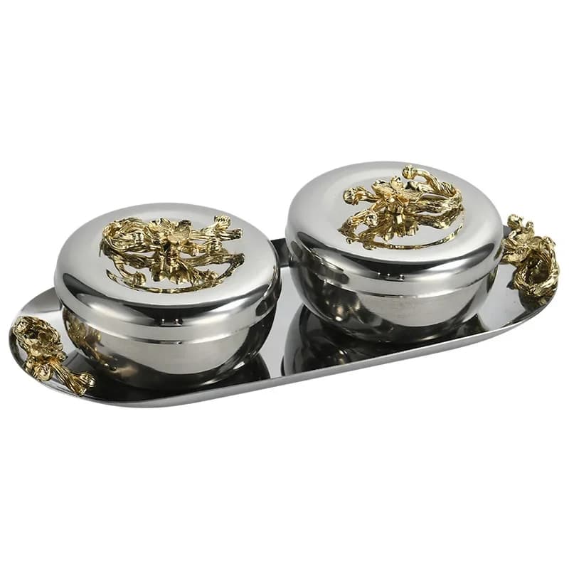Stainless steel coffee powder sealed tank, a pair of miscellaneous grains, coffee beans, tea cans, storage camellia storage tank
