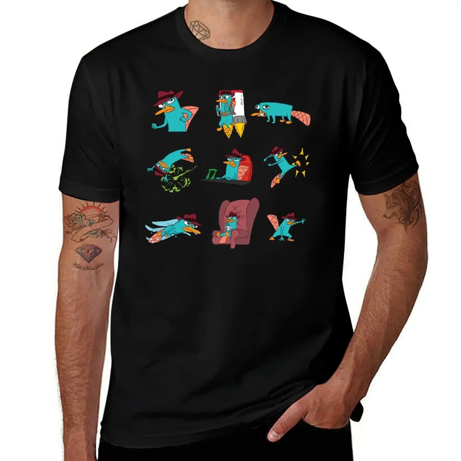 You Can Call Him Agent P T-Shirt t shirts for man cotton soft T-Shirt