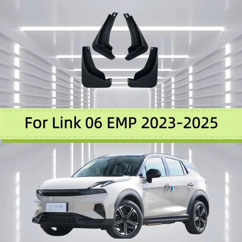 Car Mud Flaps Fender For Link 06 EMP 2023-2025 Front And Rear Wheels Mudflaps Splash Guard Protection Accessories