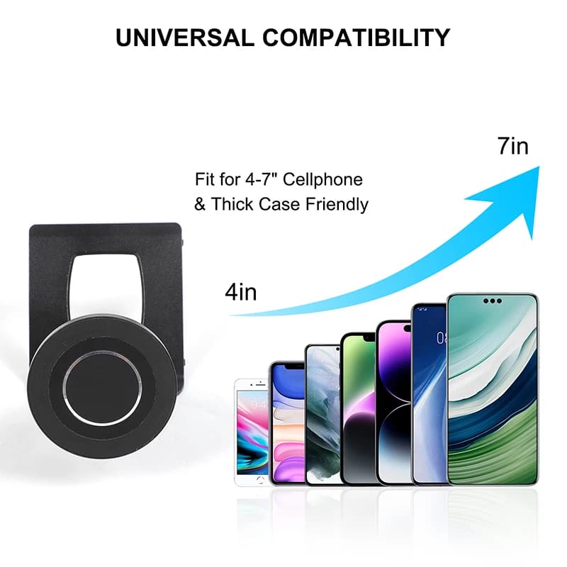 For 13-19 BMW F22 F23 F30 F31 F34 F32 F33 F34 F35 F36 F80 F82 F83 F87 M4 Black Car Air Vent Mobile Phone Holder Car Accessories