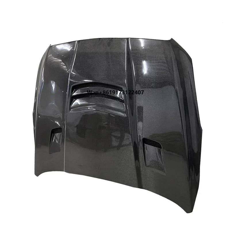 For  ATS 2013-2015 Real Carbon Fiber Front Hood Front Bonnet Engine Cover