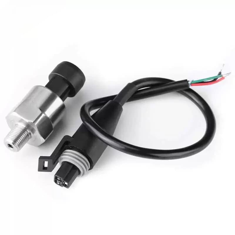 0-150PSI Pressure Transducer Sender Sensor Oil Fuel Air Water Pressure Monitors Stainless Steel Pressure Detection Transmitter