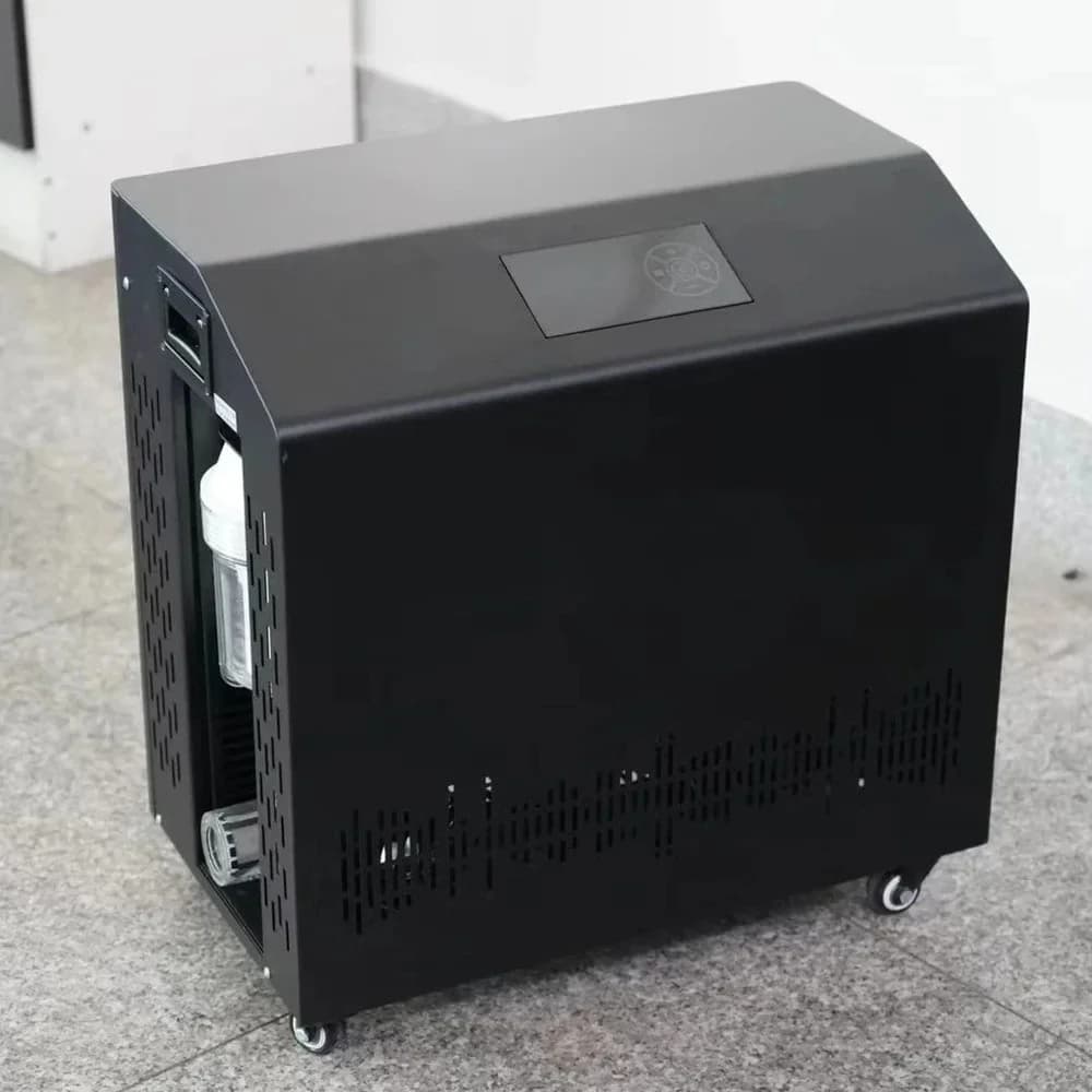 Athlete Fitness Recovery 0.8HP Ice Bath Chiller Ozone Cycle Use Water Cooled Cold Plunge Chiller With Filter