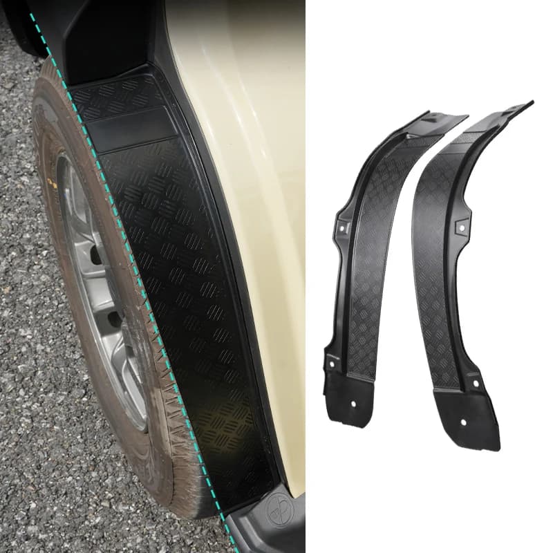 2pcs Rear Wheel Inner Lining Fender Splash Mud Flaps Car Tire Protector Mudguards Exterior Accessories For Suzuki Jimny JC74