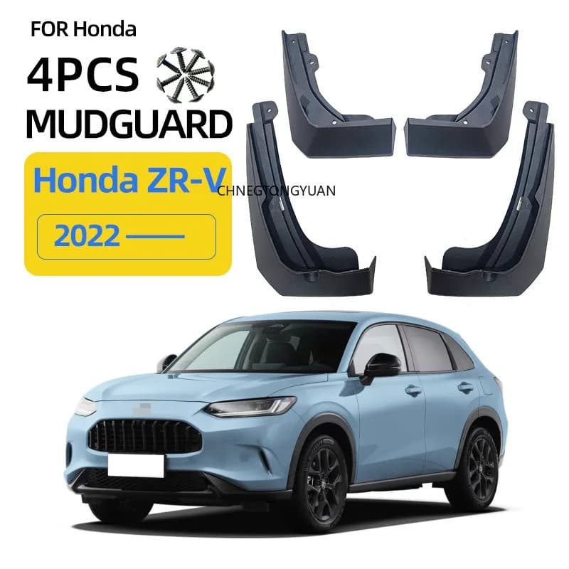 Car Mudguards For Honda ZR-V ZR V ZRV RZ 2022 2023 2024 Mudflap Fender Mud Flaps Guard Splash Front Rear Wheel Auto Accessories