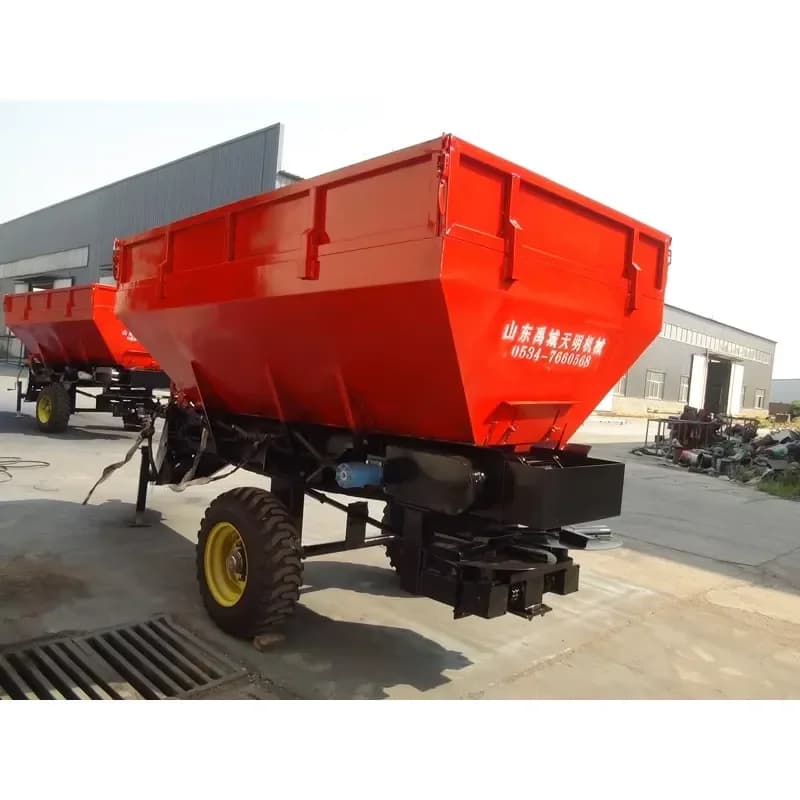 TM Agricultural Lime Fertilizer Spreader Tractor-Mounted Stainless Steel 3600W High Efficiency 8-30m Spread Width Fertilizer