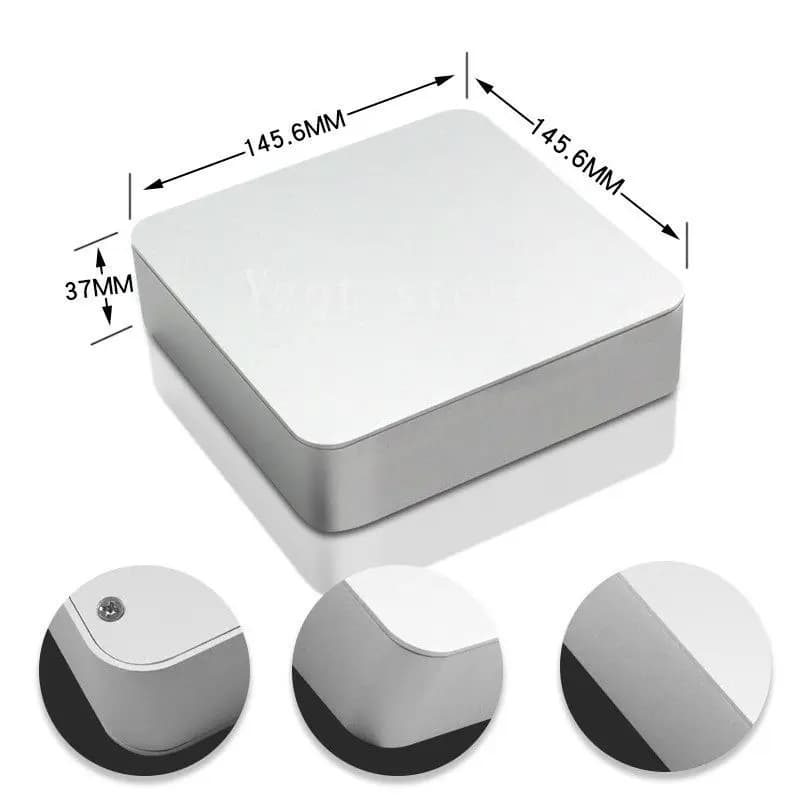 All-aluminum profile mini computer small chassis shell aluminum alloy mini industrial control power box box custom processing