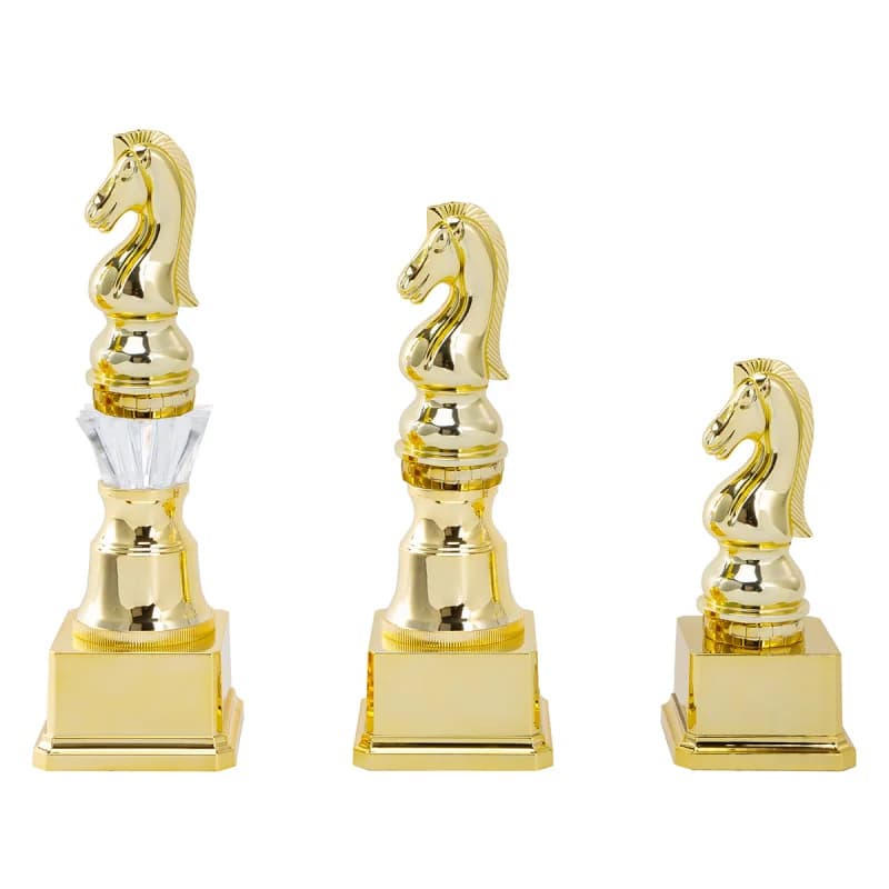 Customized Chess Trophy for Children's Chess Competition Award Presentation and Commemorative Item Ordering