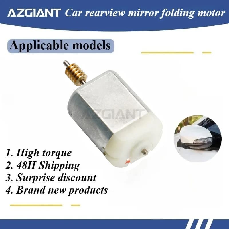 For VW Nivus MK1/Golf Ⅶ MK7/Golf MK8/Passat B8 3G/Polo MK7 Car rear view mirror Engine 12V motor parts FC-280SB-15240 carro