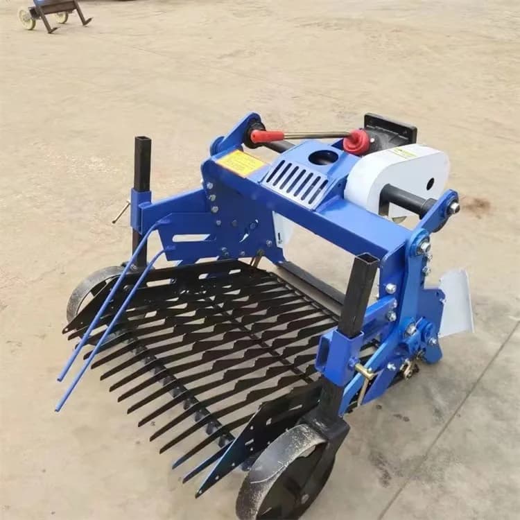 Yjq onion automatic sieve soil harvester garlic dredger multi-purpose small potato harvester
