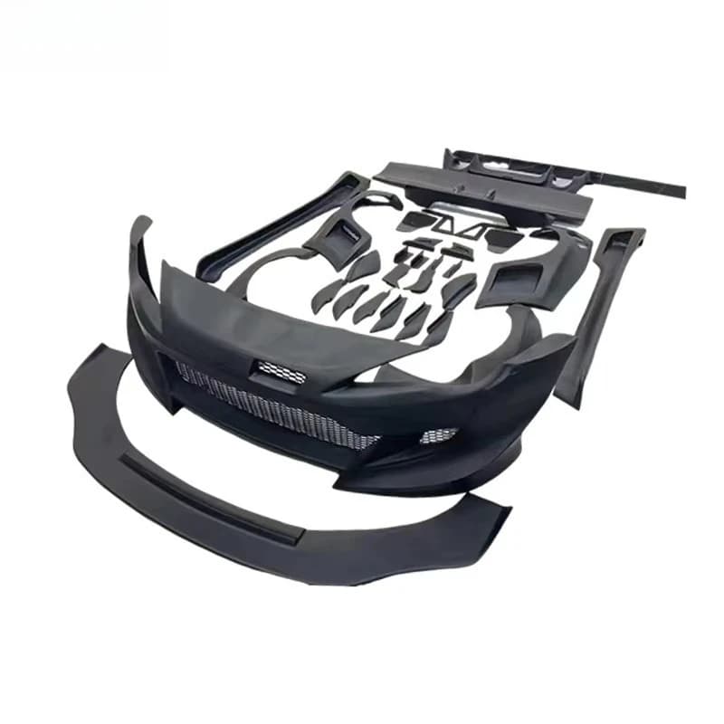 Body Kit  Upgraded Front Bumper Fender Side Skirt Rear Spoiler Car Parts