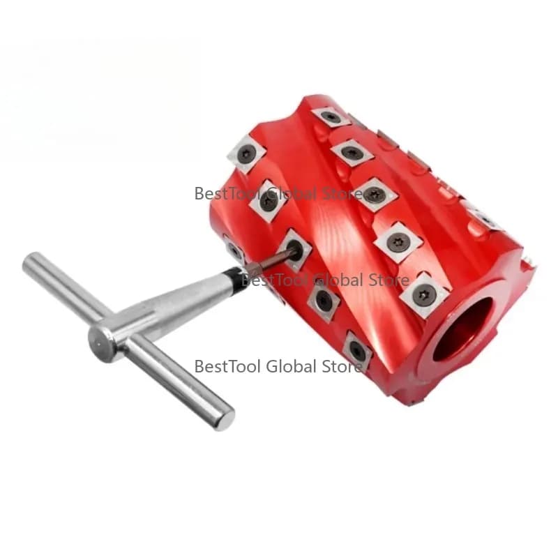 Four-Sided Planing End Milling Cutter Pineapple Corn Spiral Cutter Shaft For Woodworking Machinery Parts Discarded Spiral