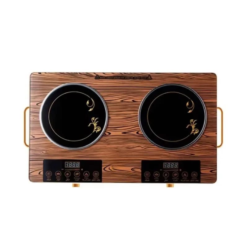 High-quality household kitchen utensils desktop double-head intelligent multi-functional electric ceramic furnace