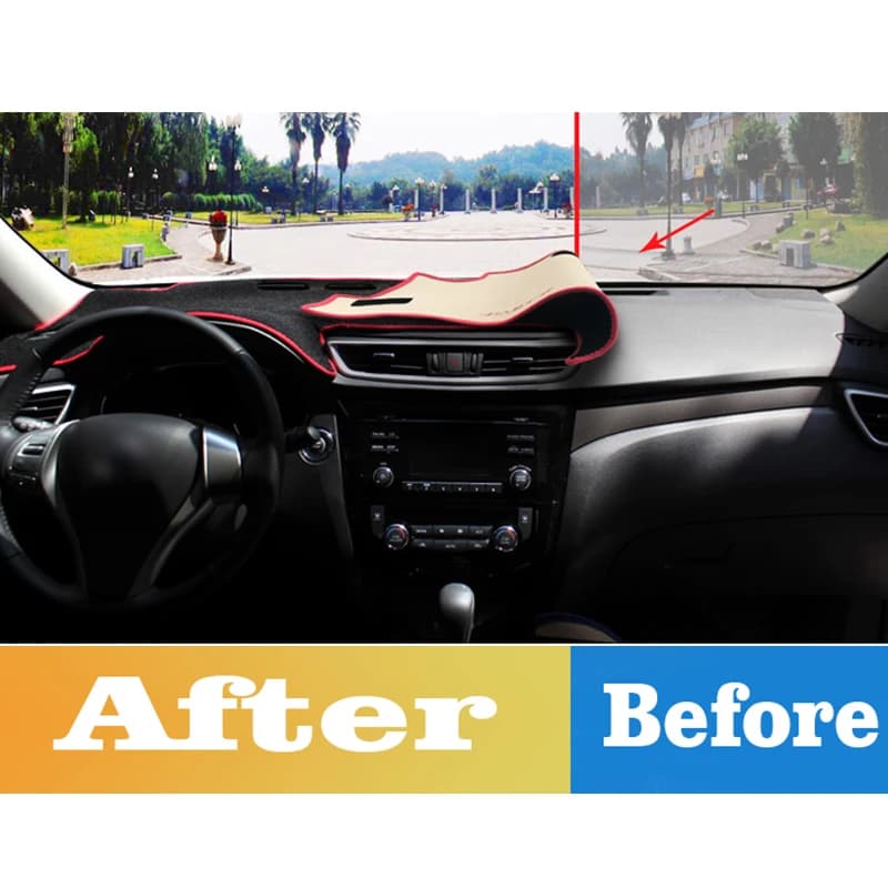 For Nissan X-trail X Trail Xtrail T32 2014-2021 Car Dashboard Cover Sun Shade Anti-UV Carpet Protective Mat Internal Accessories