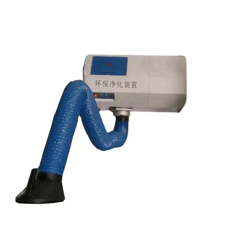 Wall-mounted double-set welded fume extractor/ceiling-mounted welded fume exhaust fan