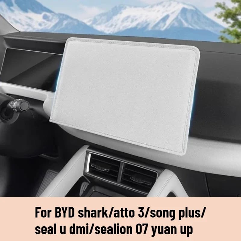 For BYD SHARK SONG PLUS SEAL U DMI ATTO 3 12.8/10.1inch Navigation Screen Protective Cover Car Interior Modification Accessories