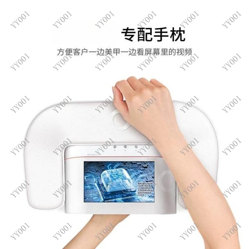 Ergonomic Leather Hand Pillow for Nail Lamp Professional Manicure Hand Rest Tool