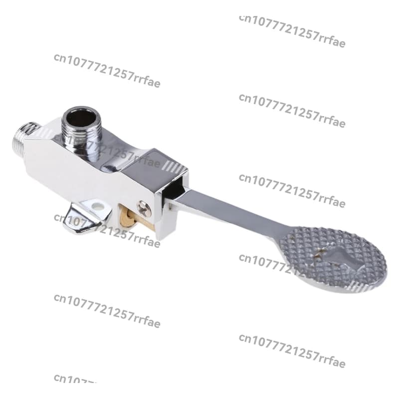 Basin Cold Water Faucet Foot Pedal Control High Arc Sink Faucet Easy to Operate 11XA