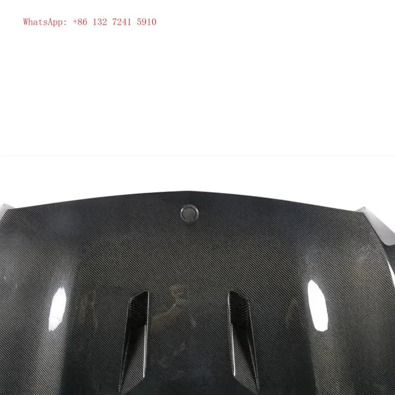 High PerformancReal Carbon Fiber Car Bonnet for  C  W204  2007-2011 Modified 507 Style Engine Hood Carbon Fibre Hood Cover