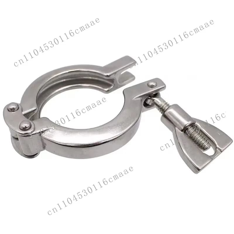 3A DIN SMS Stainless Steel 304 Polished Dn32 1.5 Inch Adjustable Tri Clamp Ferrule Male Union Fittings Sanitary Set