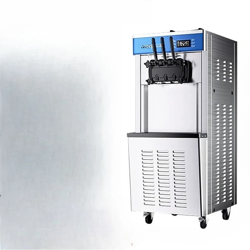 Commercial stand milk tea dessert shop ice cream machine small sundae cone soft ice cream machine