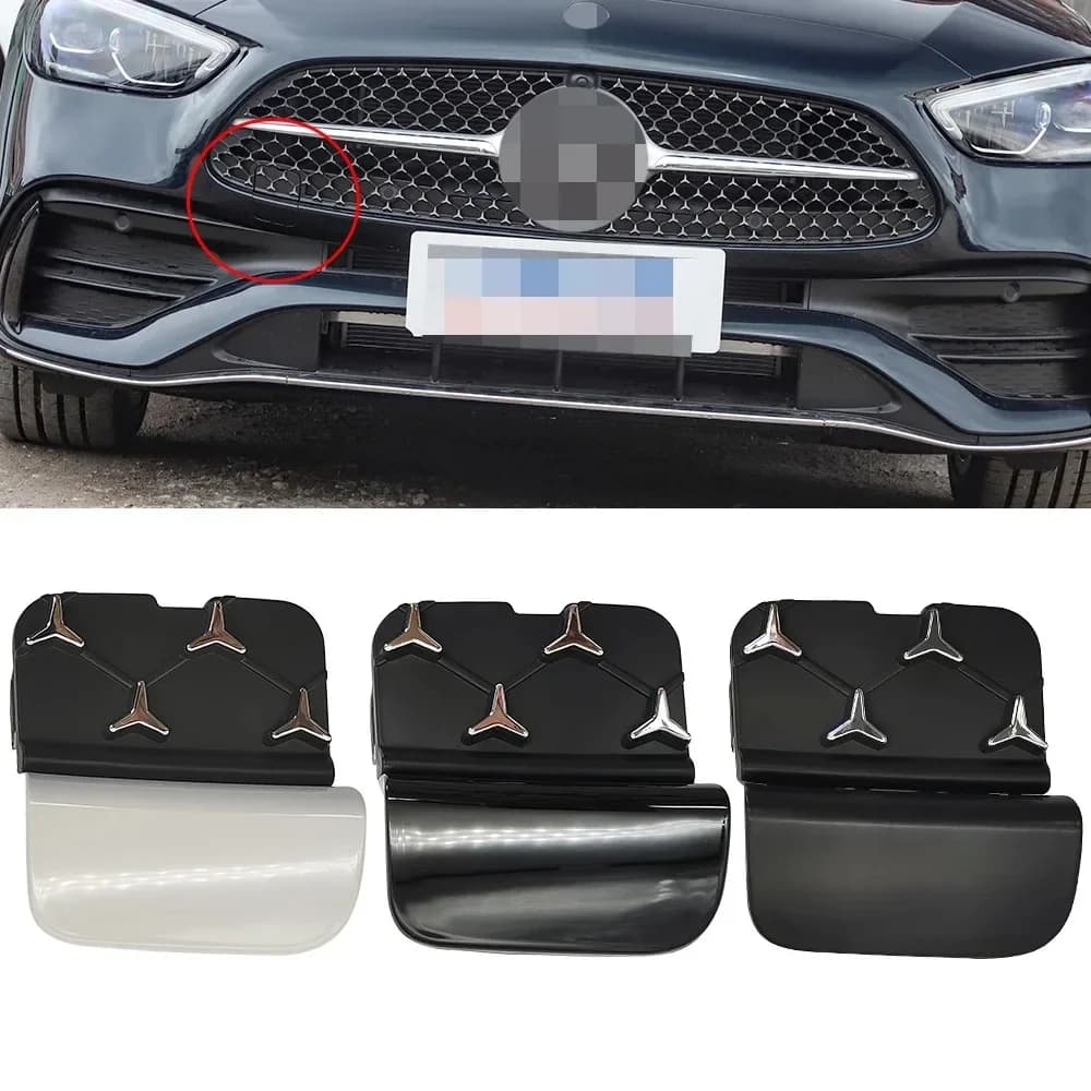 Car Front Bumper Tow Hook Cover Accessory For Mercedes Benz C-Class W206 C180 C200 C260 C300 2015-2022 2068850402