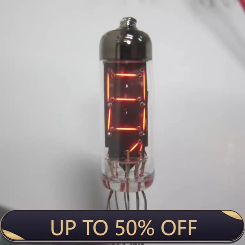 IV 9 Filament Tube Minimalist Numitron Clock Parts Retro Design Digital Display Clocks Home Accessories