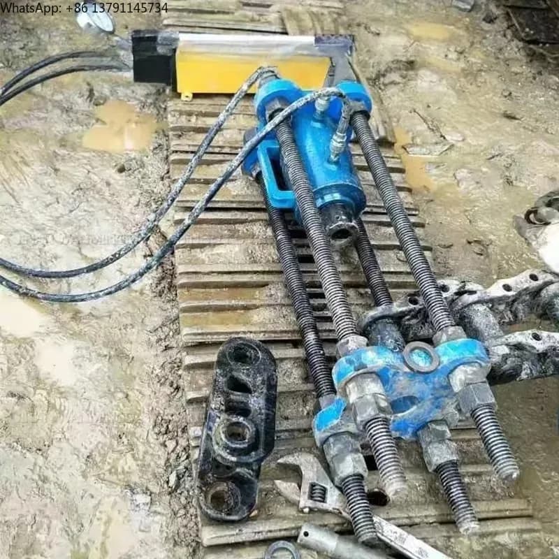 Manual Chain Pressing Machine Electric Chain Remover Large  Bushing Track  Pin Repair Hydraulic Tool