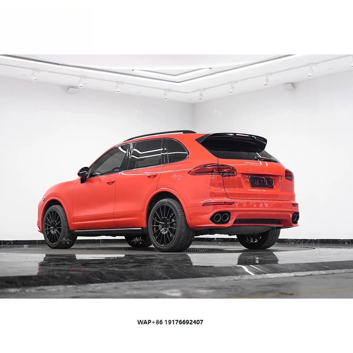 For 2011-2014  958.1 Car Conversion Upgrade Bodykit New 9YA Turbo Front Bumper with Fog Lights