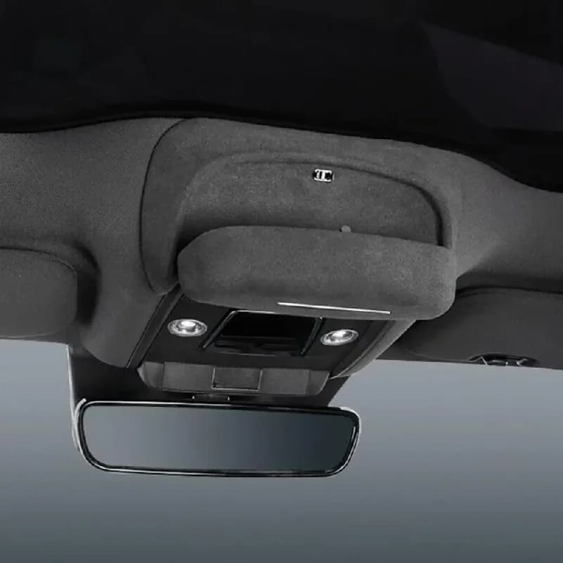 Car Glasses Case For BYD Seal Sunglasses Storage Box ABS / Suede Ceiling Glasses Holder Organizer Auto Interior Accessories W5O8