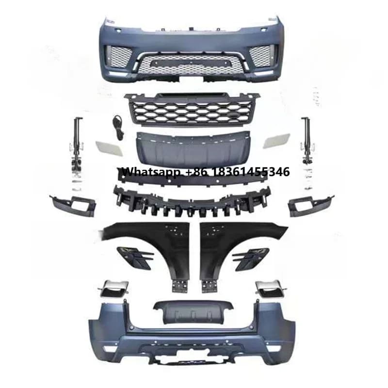 For L494 2014-2017, 2018-2022 Style High Quality Custom Tuned Front Rear Bumper Upgraded Body Kit