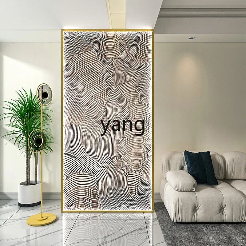 LTT entrance grille screen metal blocking entrance living room bedroom half wall partition